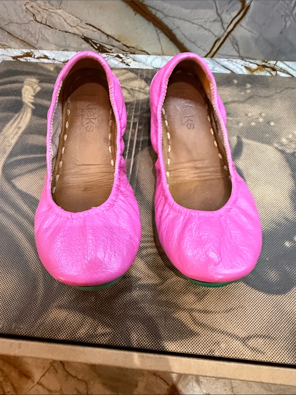 Tieks hot pink Pink Slip-On Ballet Flats